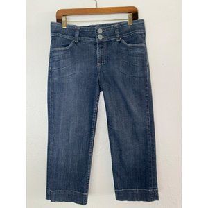 Kut from the Kloth Blue Denim Capris